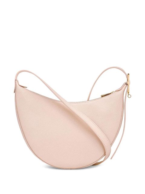 Longchamp small Le Foulonné grained-leather crossbody bag - Pink - zdjęcie produktu nr 2