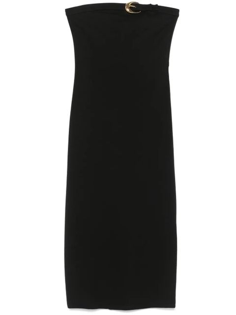 STAUD Beekman midi dress - Black - zdjęcie produktu nr 1