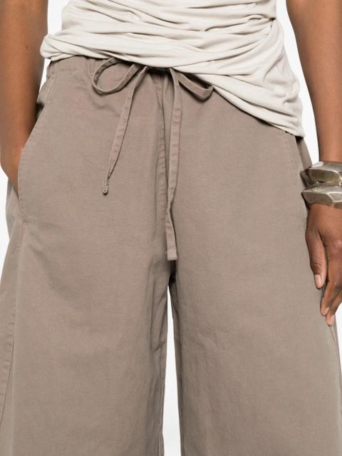 ENTIRE STUDIOS drawstring culottes trousers - Grey