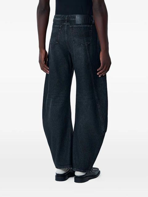 Jean Paul Gaultier strap detail trousers - Black