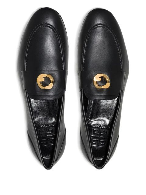 Givenchy G Chain leather loafers - Black - zdjęcie produktu nr 2