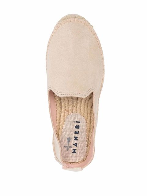 Manebi slip-on platform espadrilles - Neutrals