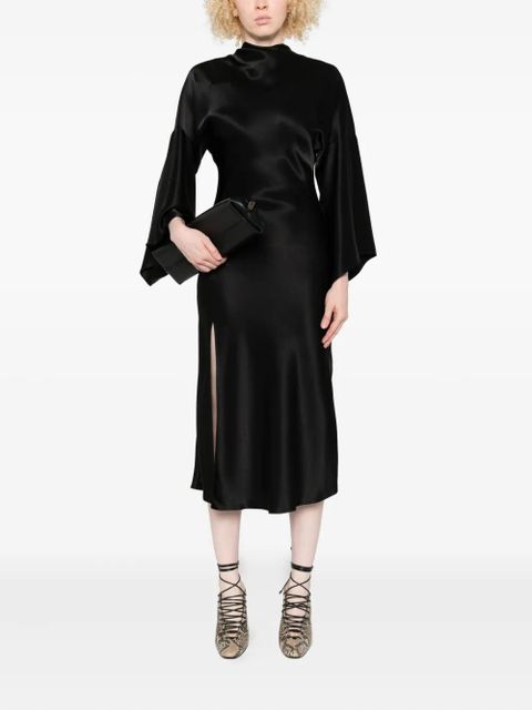 PINKO open-back midi dress - Black - zdjęcie produktu nr 2