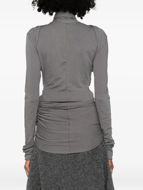 ENTIRE STUDIOS draped blouse - Grey