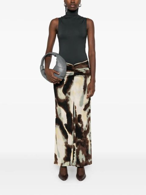 Nanushka turtleneck sleeveless bodysuit - Blue