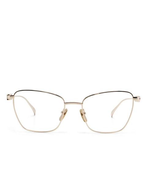 Gucci Eyewear cat-eye glasses - Gold - zdjęcie produktu nr 1