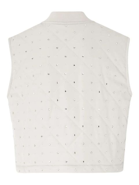 PINKO Amata quilted gilet - Grey