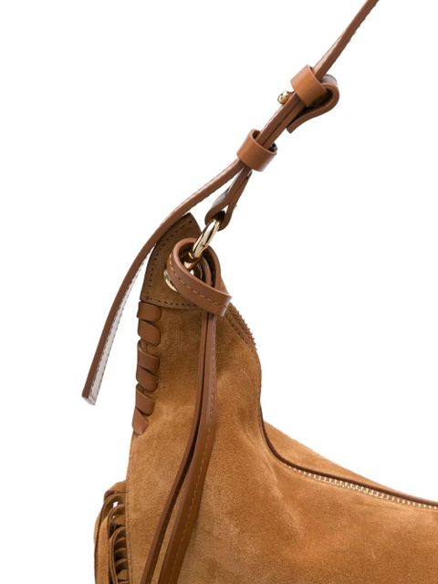 Ba&Sh XL Franges suede shoulder bag - Brown - zdjęcie produktu nr 2