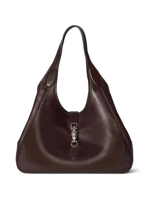 Gucci medium Mercato piston-closure tote bag - Brown