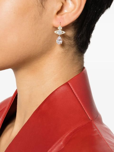 Vivienne Westwood Ismene Orb-detail drop earrings - Gold - zdjęcie produktu nr 2