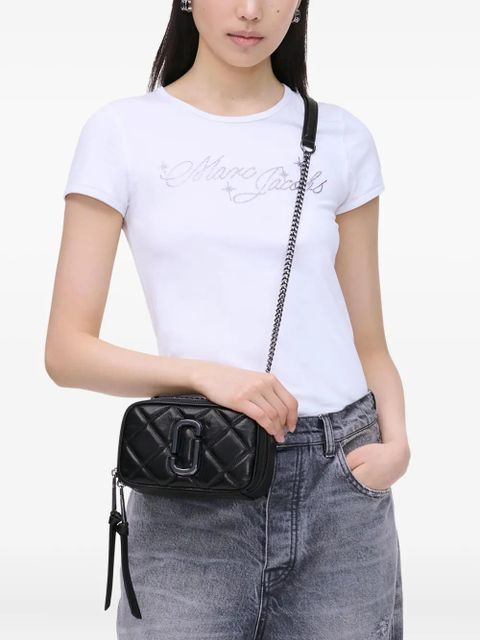 Marc Jacobs The Quilted Leather Chain Snapshot bag - Black