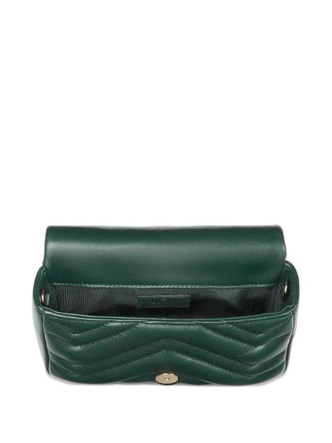 Gucci mini GG Marmont quilted shoulder bag - Green