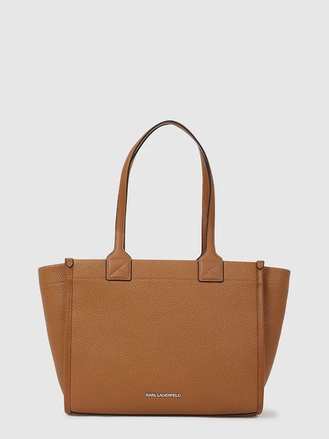 Karl Lagerfeld torebka K/SKUARE kolor brązowy A4W30258