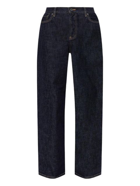 Self-Portrait 5-pockets straight jeans - Blue - zdjęcie produktu nr 1