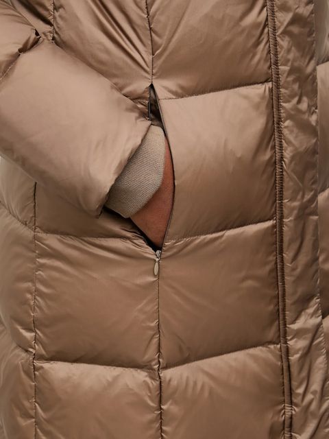 Answear.LAB kurtka kolor beżowy zimowa