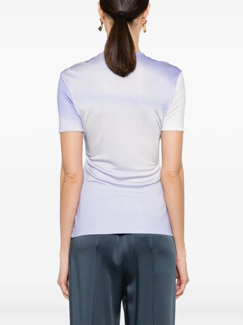 Jil Sander graphic-print jersey T-shirt - Blue