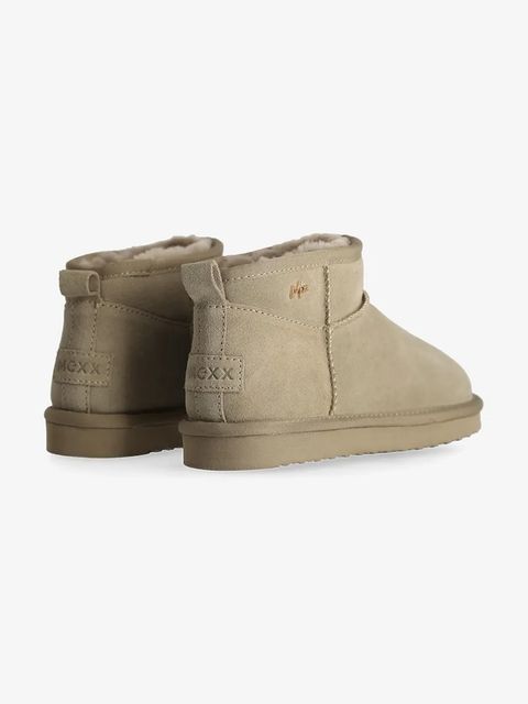 Mexx śniegowce zamszowe KIMO OLYMPIA kolor beżowy MICH2012553W