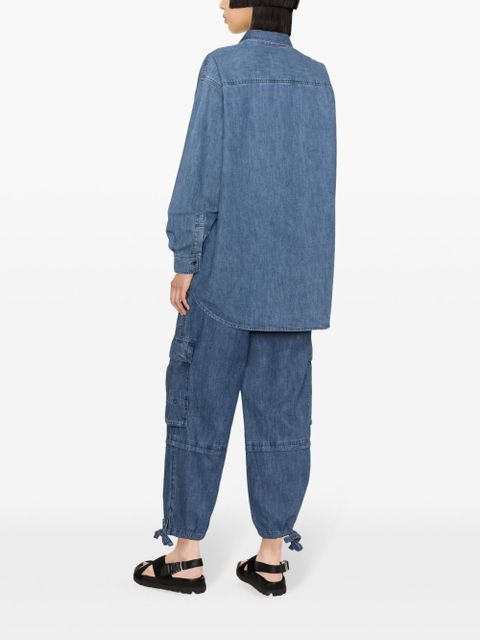 MARANT ÉTOILE Verane button-up denim shirt - Blue