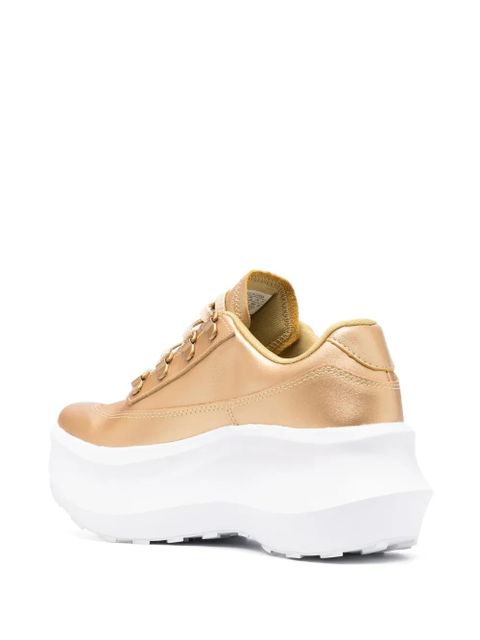 Comme Des Garçons x Salomon platform sneakers - Gold