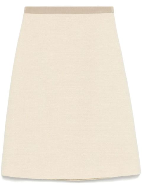 Valentino Garavani tweed midi skirt - Neutrals - zdjęcie produktu nr 1