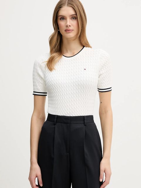 Tommy Hilfiger sweter bawełniany - zdjęcie produktu nr 1