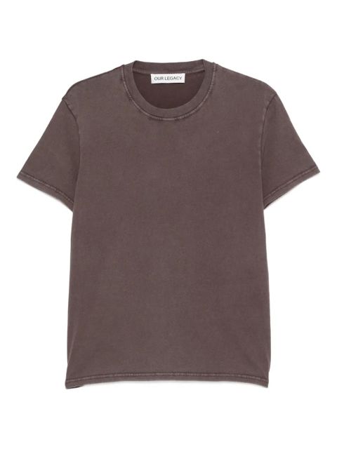 OUR LEGACY Classic T-shirt - Brown - zdjęcie produktu nr 1