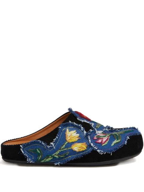 Marni floral-print sandals - Black - zdjęcie produktu nr 1