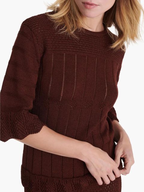 ERES Rêverie top - Brown