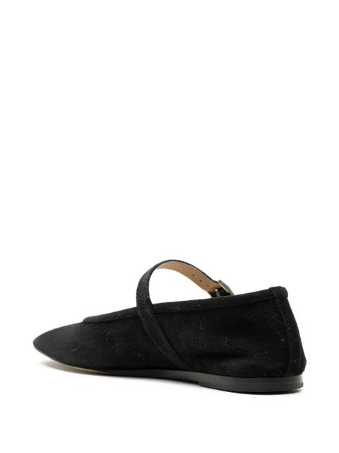 Le Monde Beryl buckle ballet flats - Black