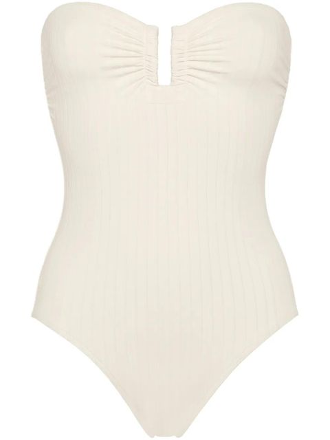 ERES Bossa Nova ribbed swimsuit - White - zdjęcie produktu nr 1