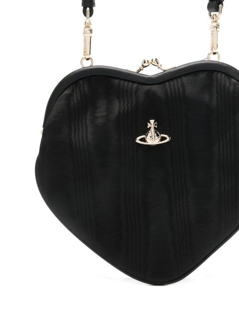 Vivienne Westwood heart orb satchel - Black