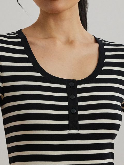 Lauren Ralph Lauren t-shirt damskie kolor czarny 200971086