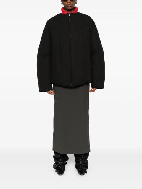 ENTIRE STUDIOS Pod quilted zip-front bomber jacket - Black - zdjęcie produktu nr 2