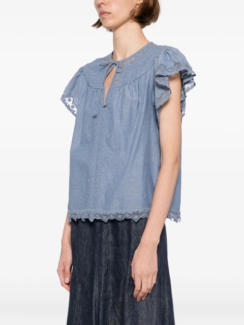 Ulla Johnson Effie top - Blue