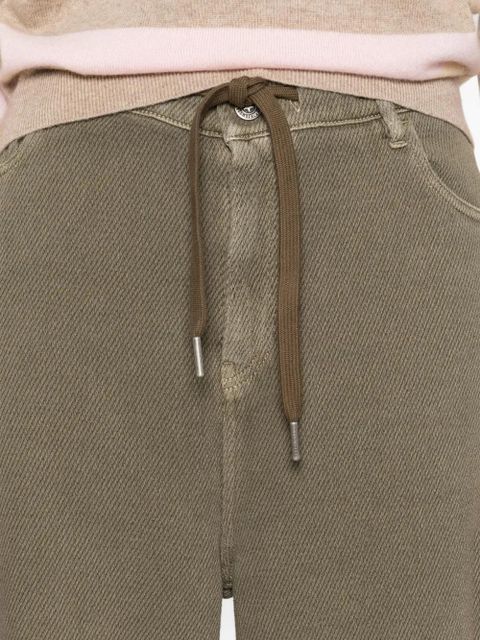 Golden Goose drawstring wide-leg jeans - Green