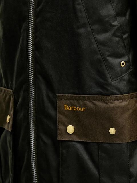 Barbour Kettlewell corduroy panel jacket - Green