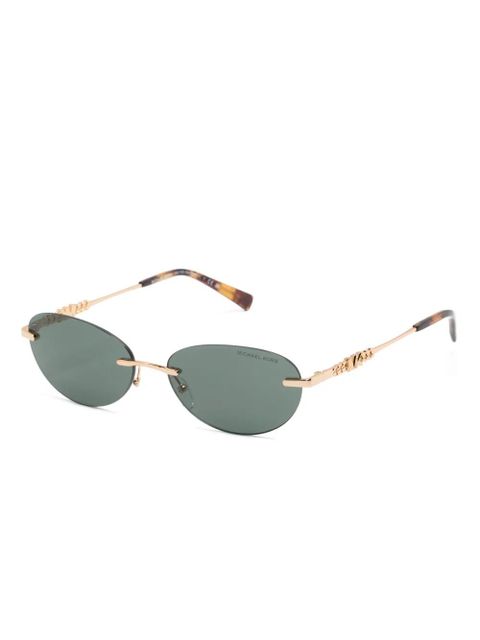 Michael Kors round-frame sunglasses - Gold - zdjęcie produktu nr 2