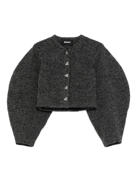 ROTATE BIRGER CHRISTENSEN sequin-embellishment jacket - Grey - zdjęcie produktu nr 1