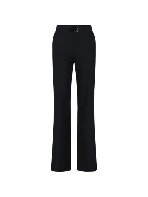 Diesel logo-detail straight trousers - Black - zdjęcie produktu nr 1