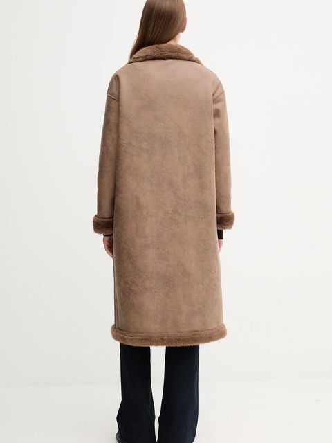 Joop! płaszcz kolor brązowy 30048879