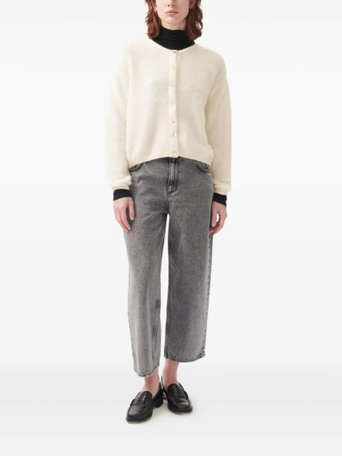 American Vintage Vitow crew-neck cardigan - Neutrals - zdjęcie produktu nr 2