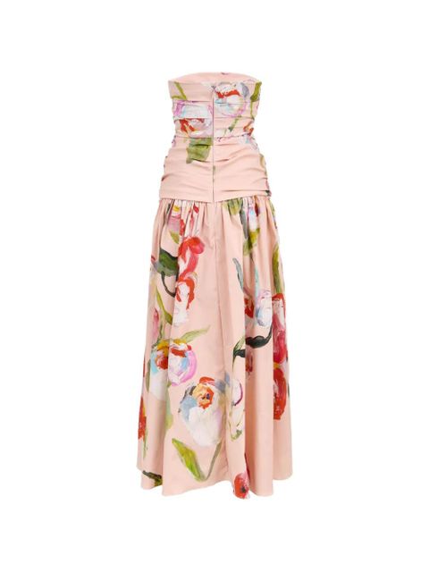 Acler Nershall floral strapless maxi dress - Pink - zdjęcie produktu nr 2