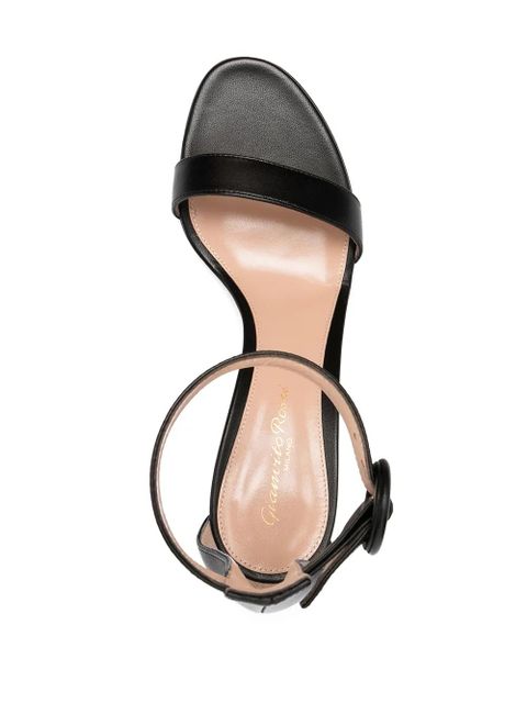 Gianvito Rossi Portofino 70mm leather sandals - Black