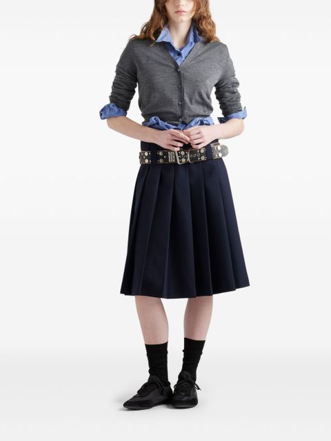 Prada wool cardigan - Grey - zdjęcie produktu nr 2