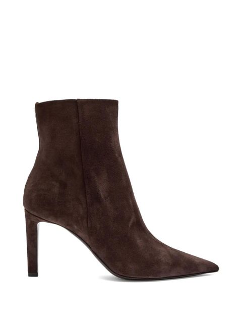 Jimmy Choo Frankie 85 suede boots - Brown - zdjęcie produktu nr 1