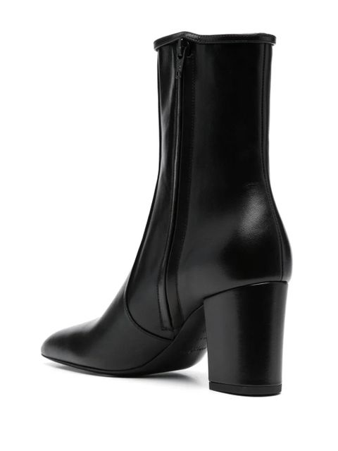 Saint Laurent Joelle 70mm leather boots - Black