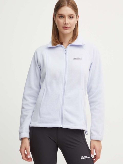 Columbia bluza sportowa Benton Springs kolor fioletowy gładka 1372111