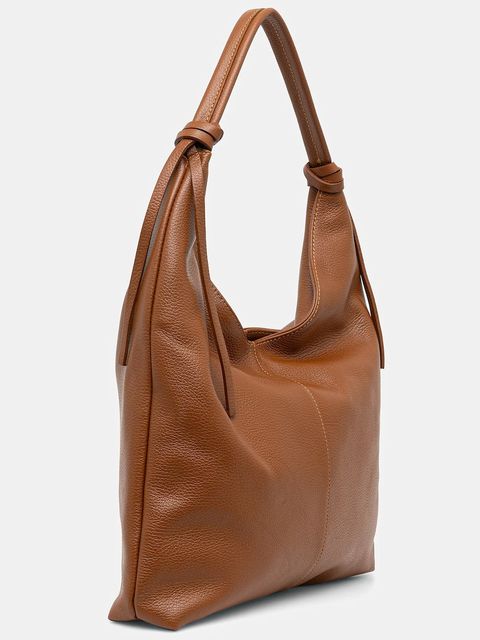 Answear.LAB torebka skórzana kolor brązowy - zdjęcie produktu nr 2