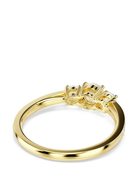 Swarovski crystal-embellished ring - Gold