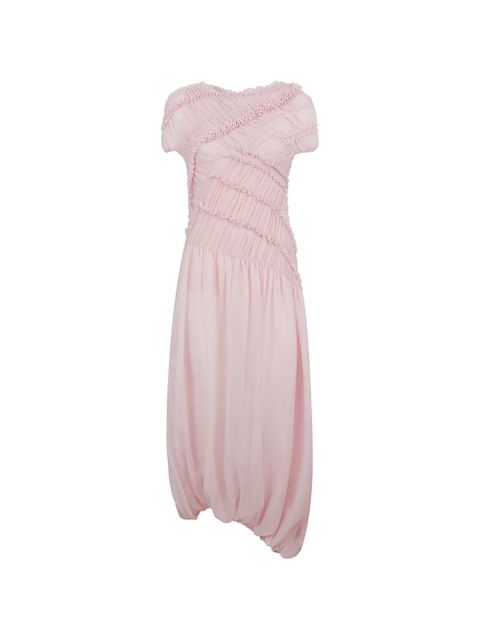 Magda Butrym ruched ruffled dress - Pink - zdjęcie produktu nr 1